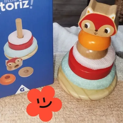 Little Storiz Petit renard Culbuto Tour empilable 